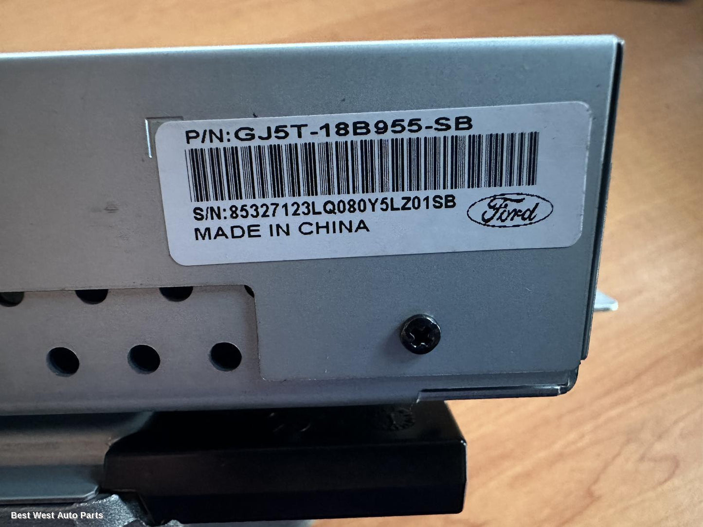 2018 FORD ESCAPE Radio/Cd/Dvd/Sat/Tv
