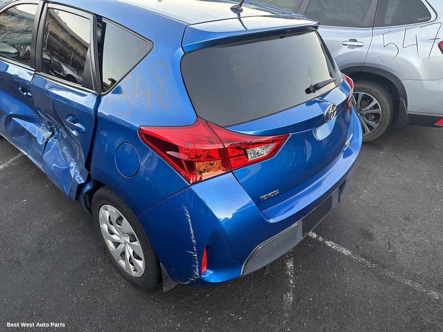 2013 TOYOTA COROLLA Rear Bumper