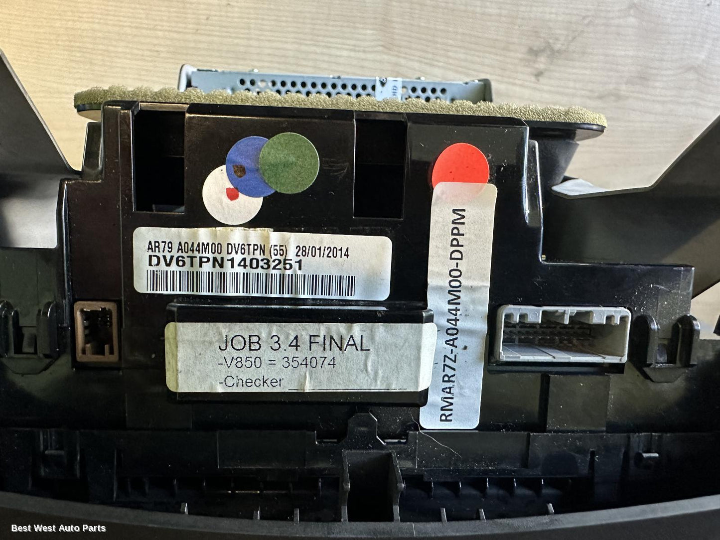 2013 FORD TERRITORY Radio/Cd/Dvd/Sat/Tv