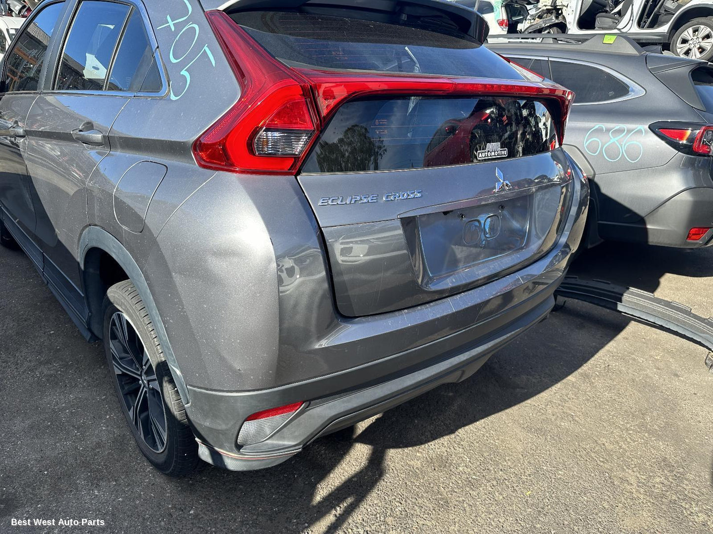 2019 MITSUBISHI ECLIPSE CROSS Rear Bumper