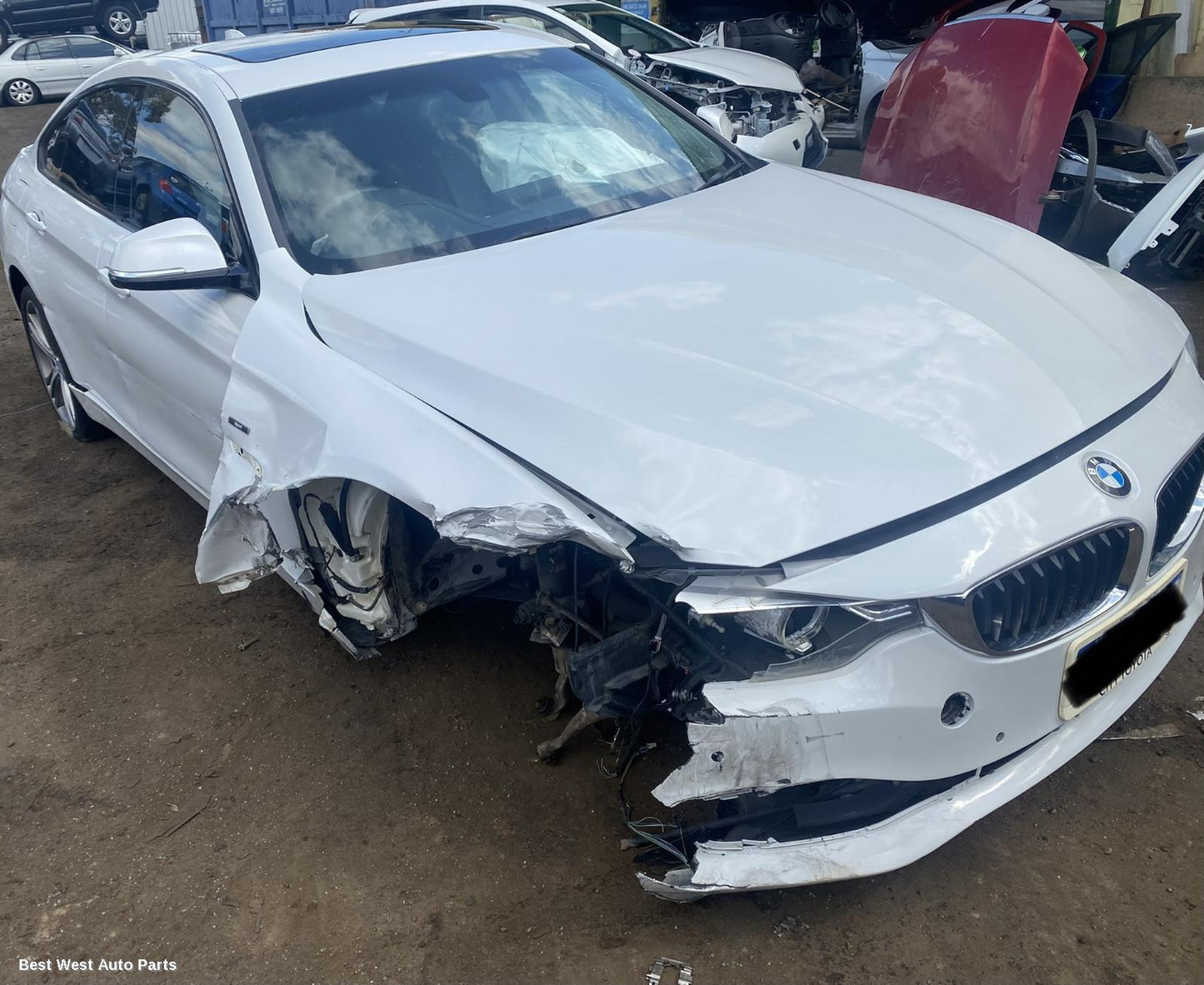 2014 BMW 4 SERIES Right Door Mirror