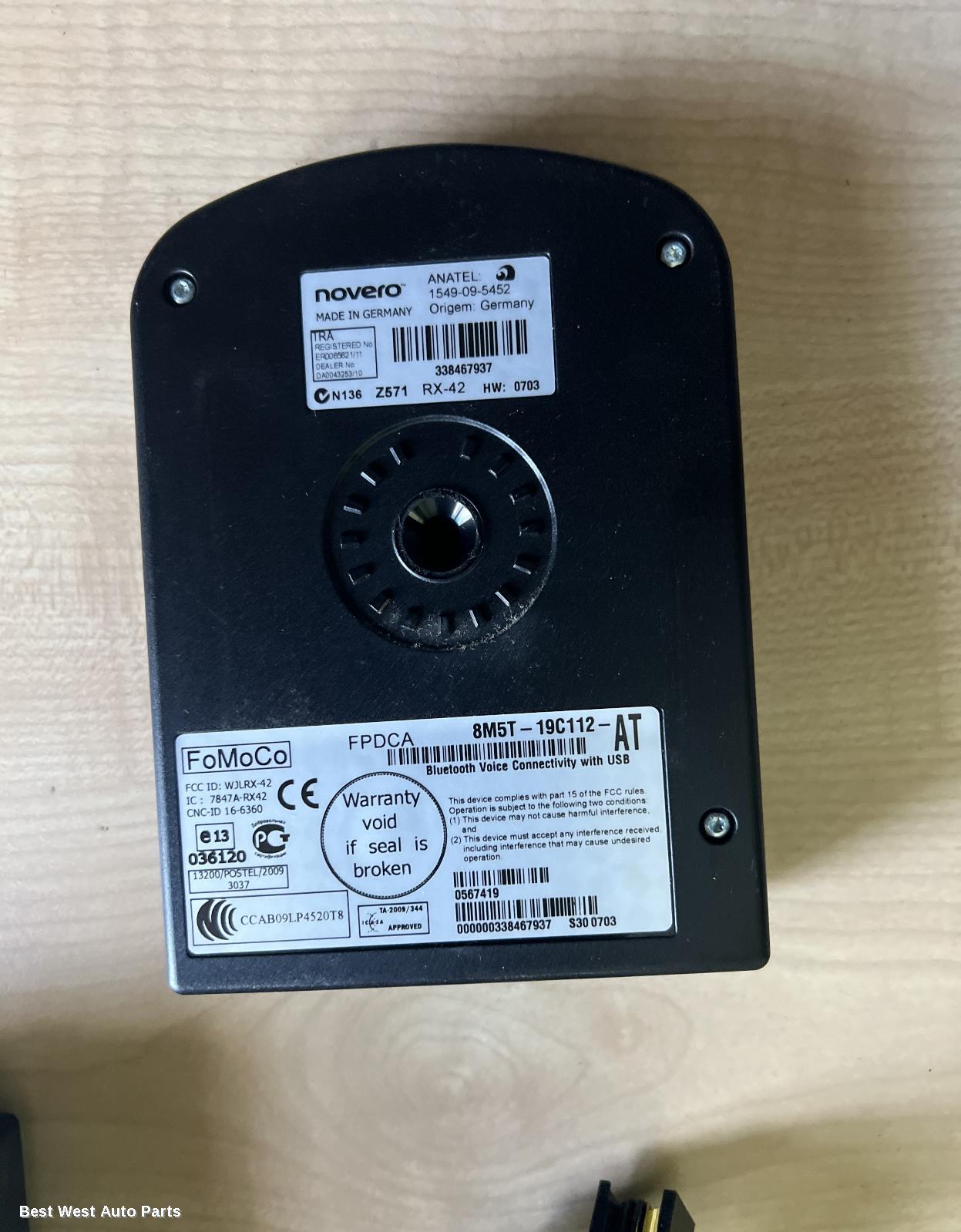 2012 FORD FIESTA Ecu
