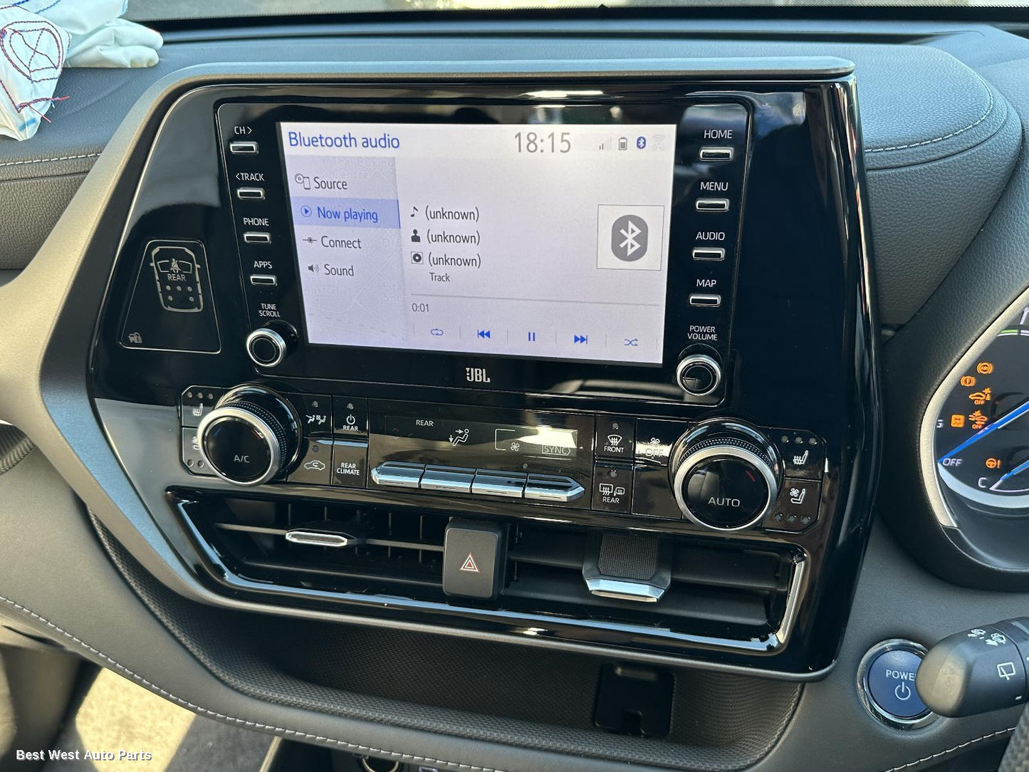 2022 TOYOTA KLUGER Radio/Cd/Dvd/Sat/Tv