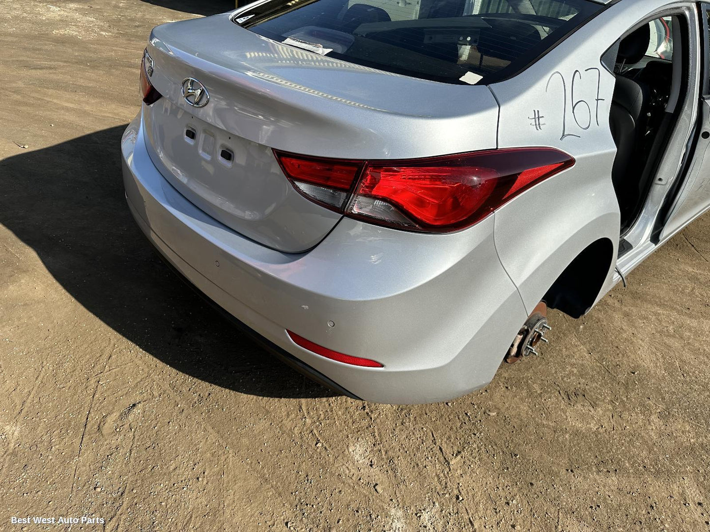 2015 HYUNDAI ELANTRA Bootlid/Tailgate