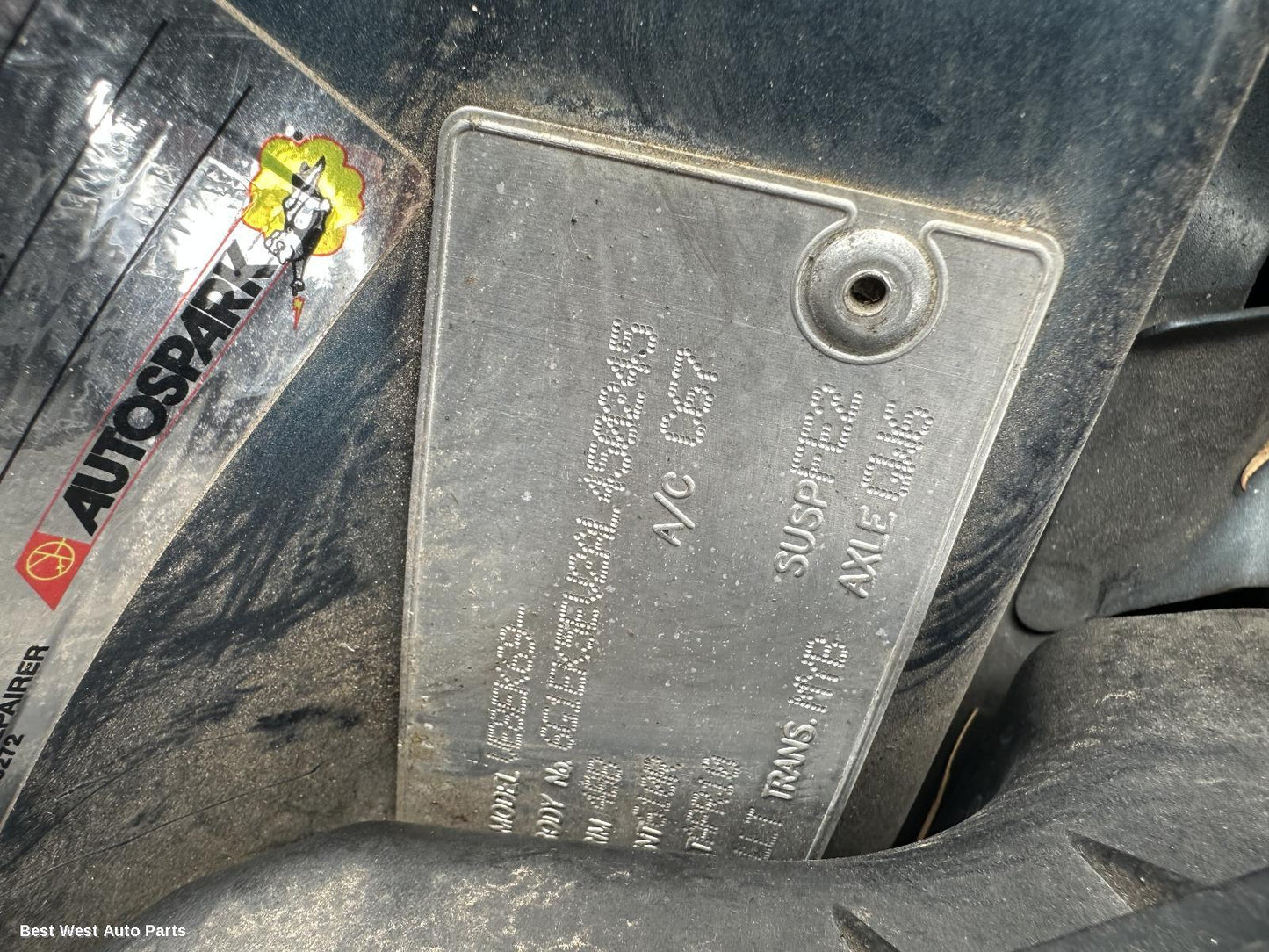 2010 HOLDEN COMMODORE Front Bumper