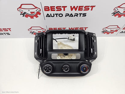 2017 HOLDEN COLORADO Heater/Ac Controls