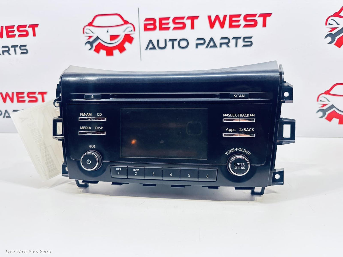 2018 NISSAN NAVARA Radio/Cd/Dvd/Sat/Tv