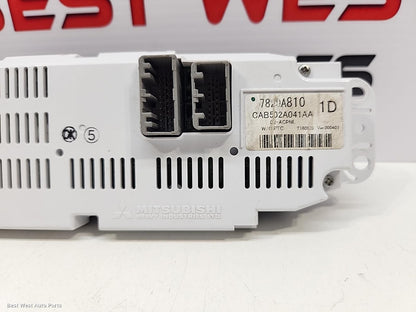2017 MITSUBISHI LANCER Heater/Ac Controls