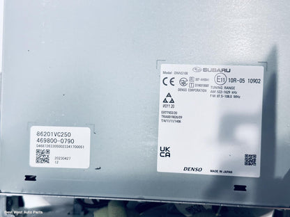 2023 SUBARU WRX Radio/Cd/Dvd/Sat/Tv