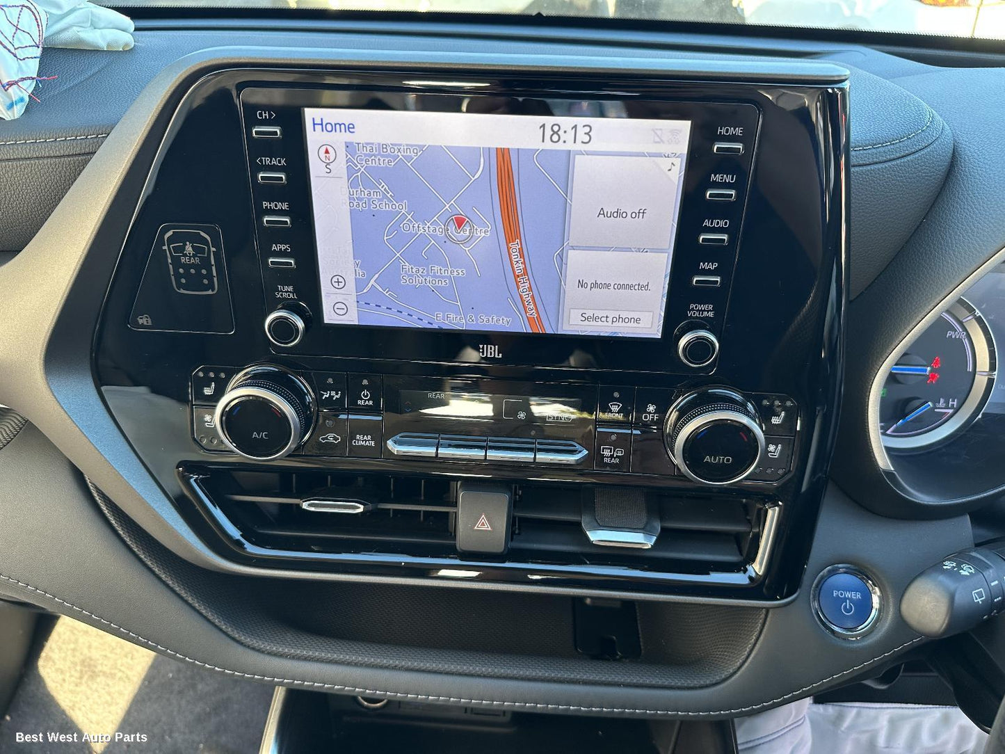 2022 TOYOTA KLUGER Heater/Ac Controls