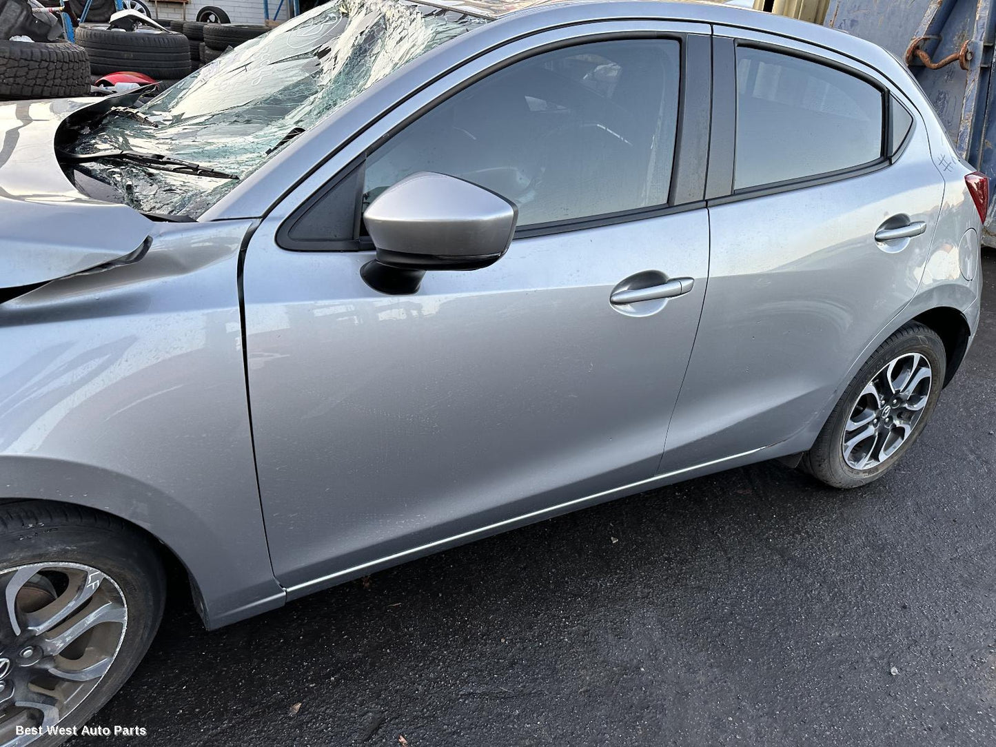 2019 MAZDA 2 Left Door Mirror