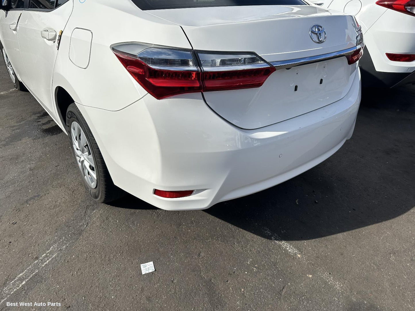 2017 TOYOTA COROLLA Rear Bumper