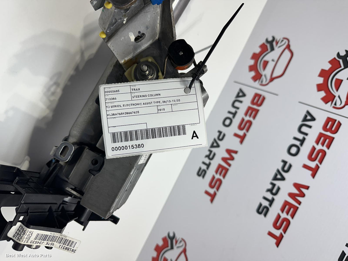 2018 HOLDEN TRAX Steering Column