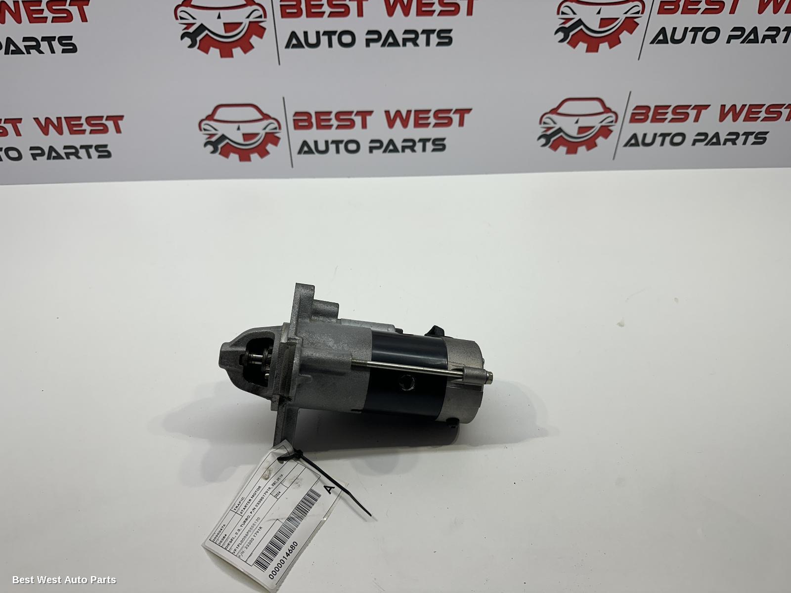 2024 RENAULT TRAFIC Starter