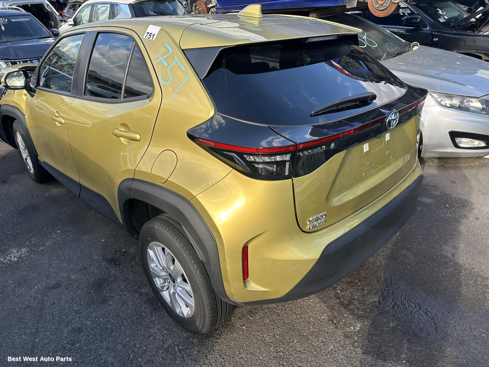 2021 TOYOTA YARIS CROSS Bootlid/Tailgate