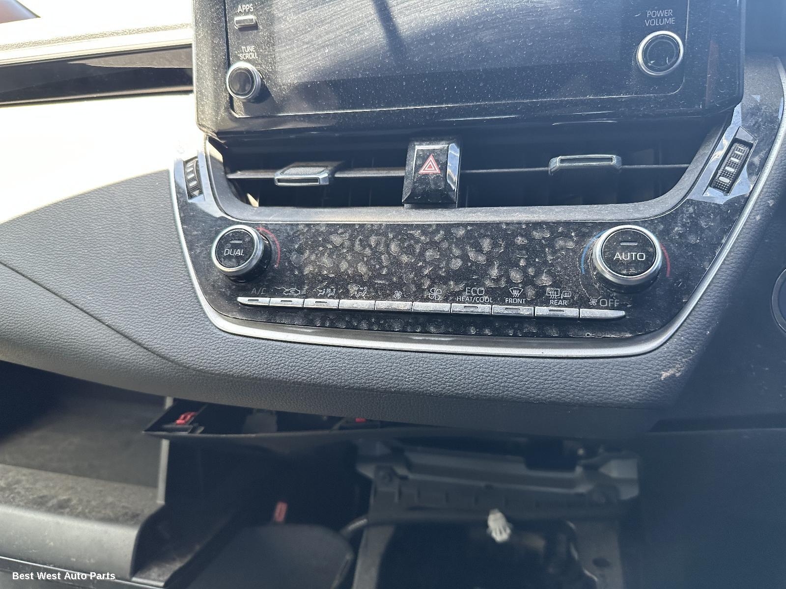 2021 TOYOTA COROLLA Heater/Ac Controls