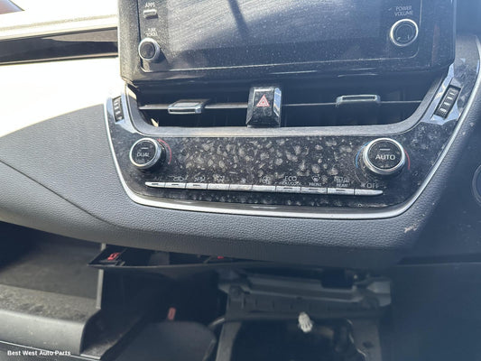 2021 TOYOTA COROLLA Heater/Ac Controls