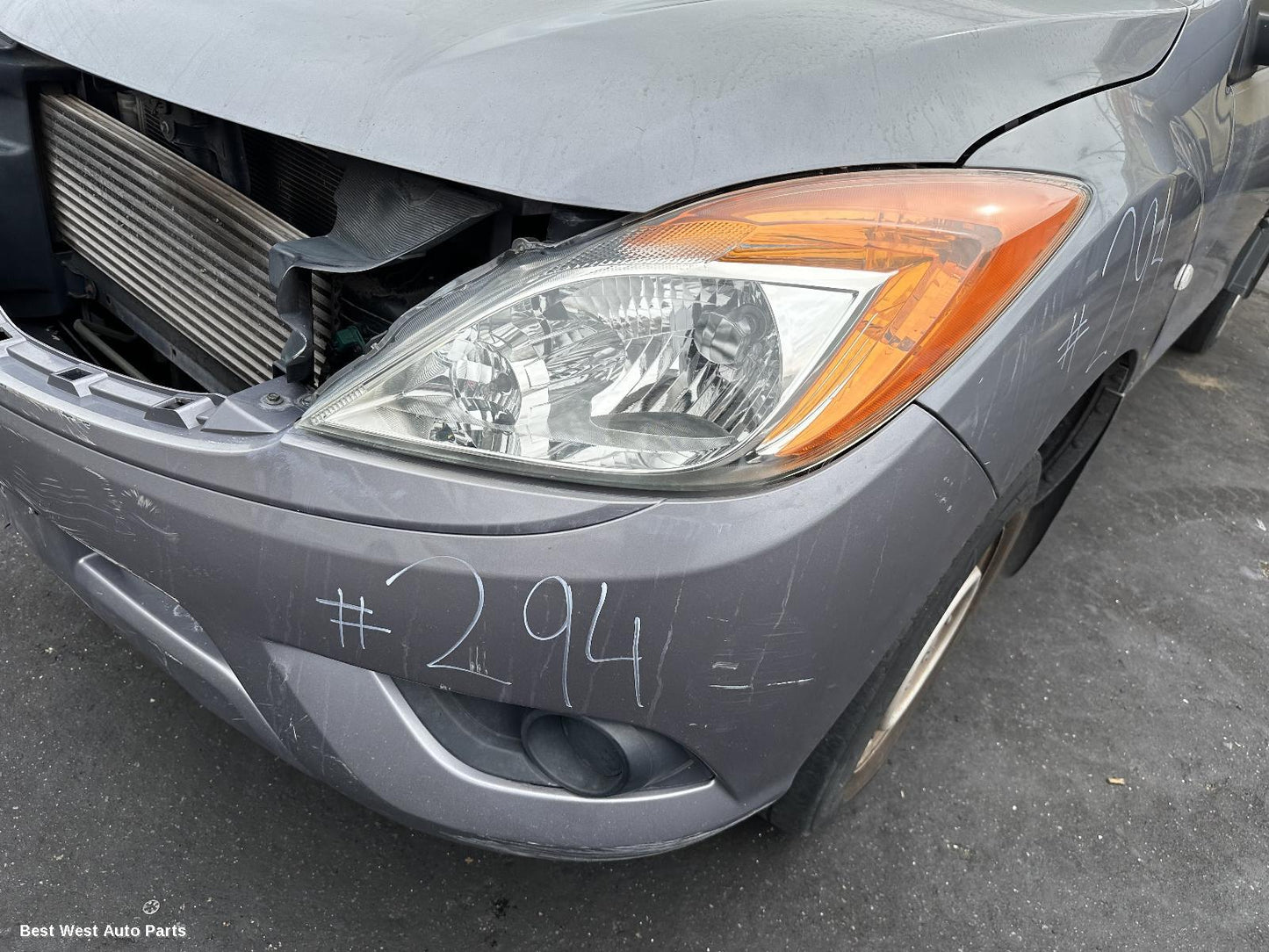 2014 MAZDA BT50 Left Headlamp