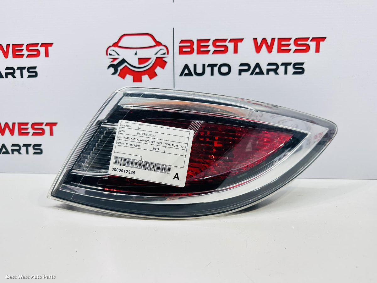 2012 MAZDA 6 Left Taillight