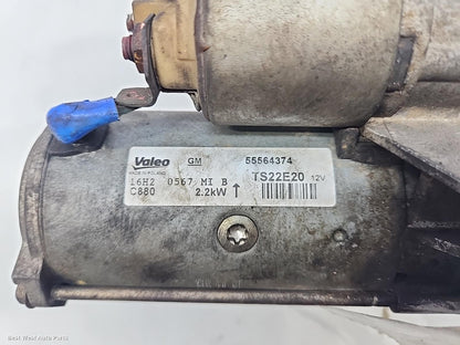 2013 HOLDEN COLORADO Starter
