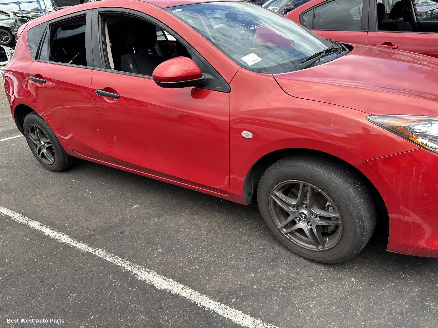 2011 MAZDA 3 Steering Pump