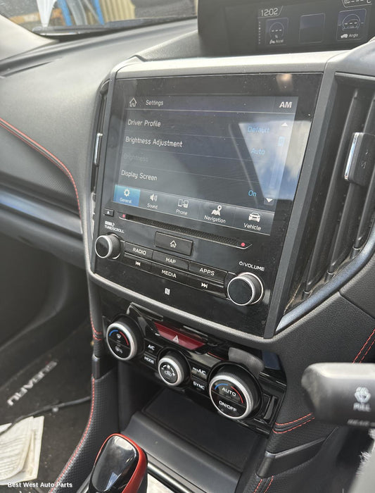 2023 SUBARU FORESTER Radio/Cd/Dvd/Sat/Tv