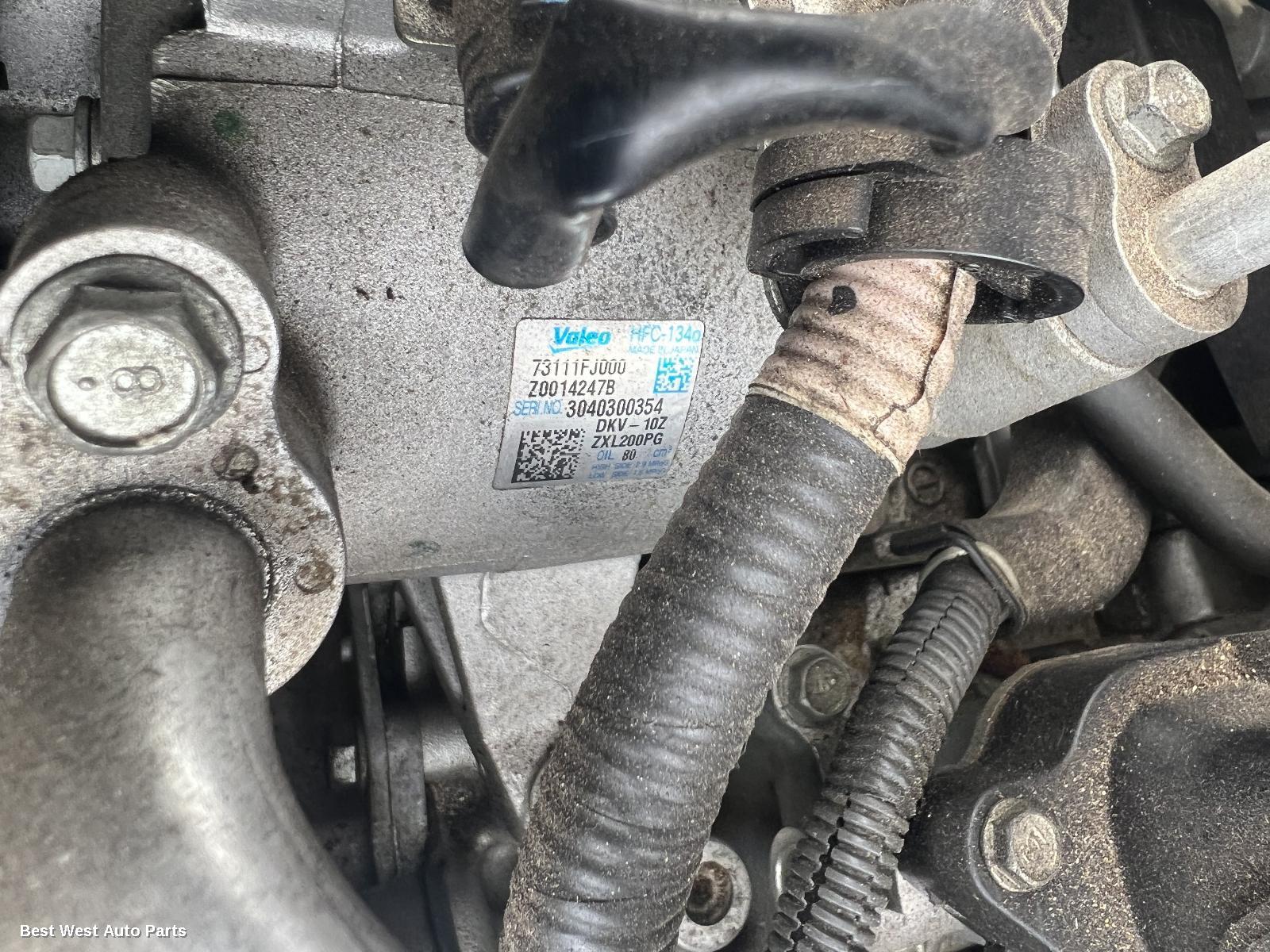 2013 SUBARU XV A/C Compressor