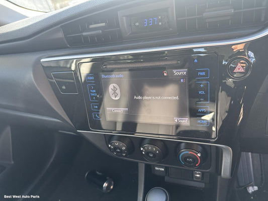 2017 TOYOTA COROLLA Radio/Cd/Dvd/Sat/Tv