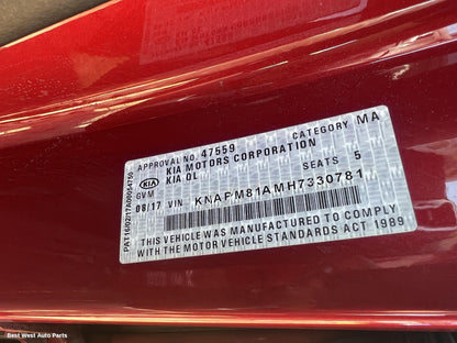 2017 KIA SPORTAGE Steering Box/Rack