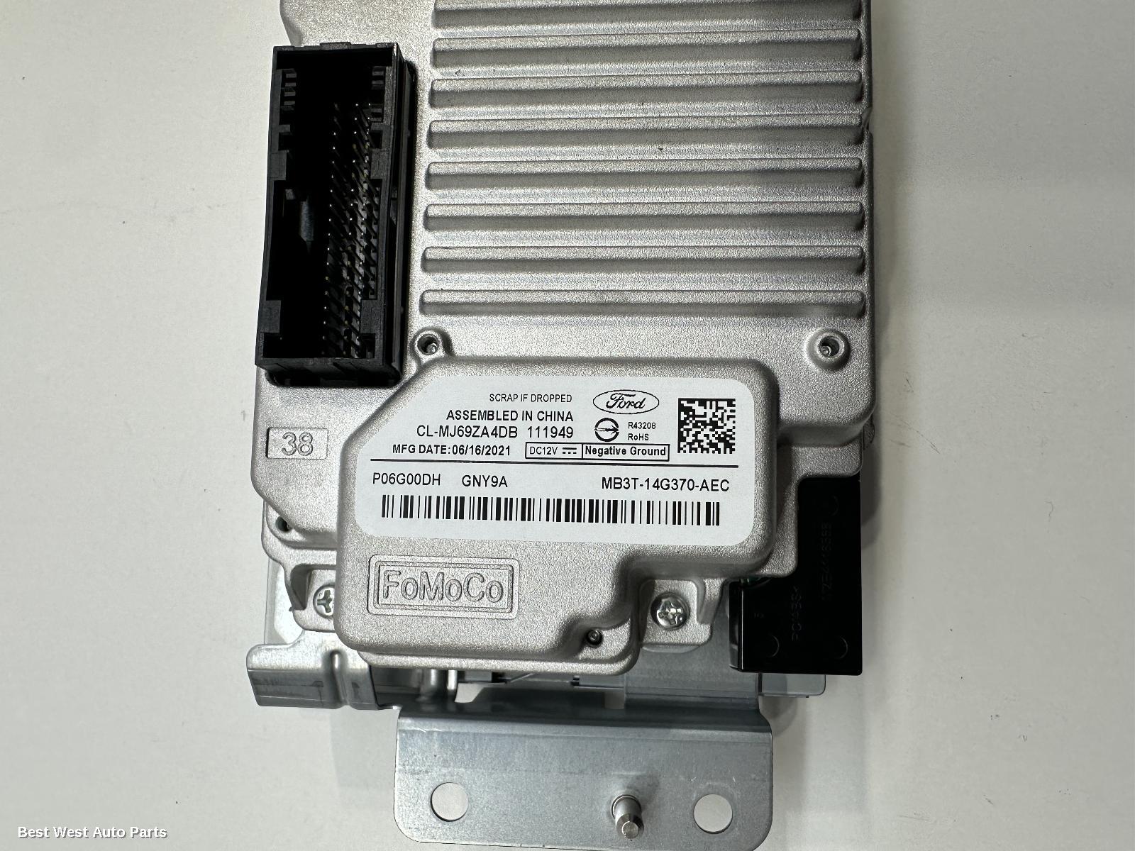 2021 FORD RANGER Radio/Cd/Dvd/Sat/Tv