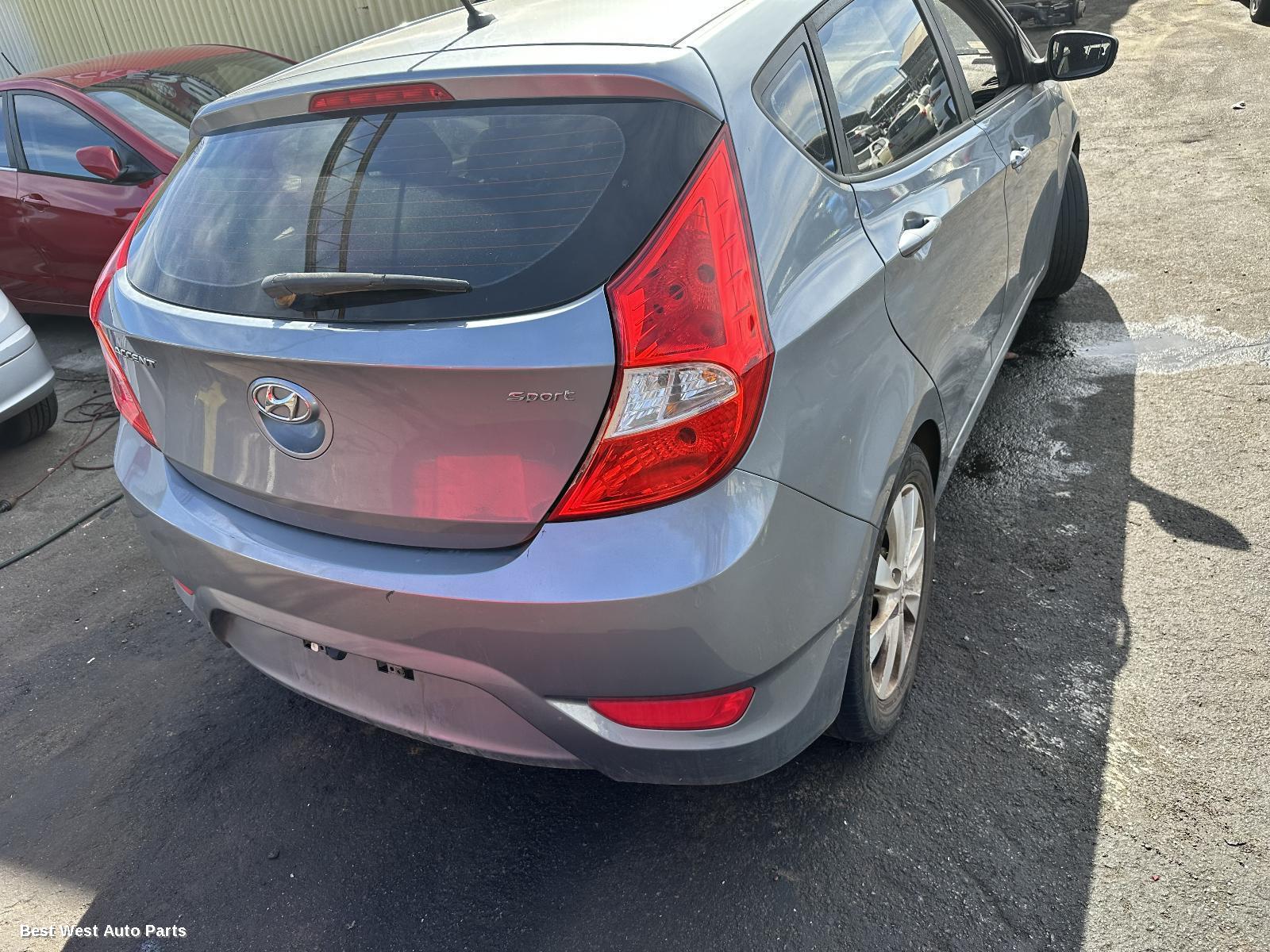 2018 HYUNDAI ACCENT Rear Bumper