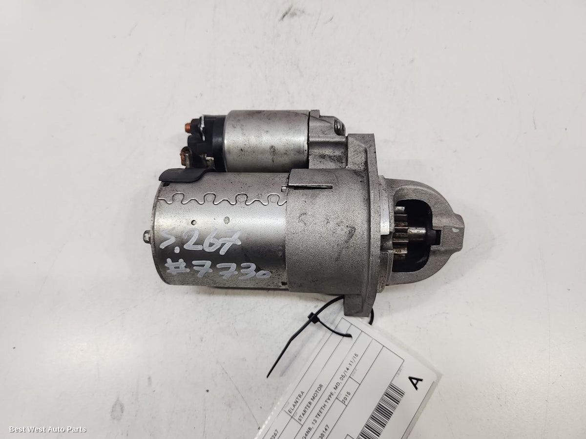 2015 HYUNDAI ELANTRA Starter