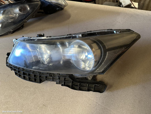 2012 HONDA ACCORD Left Headlamp