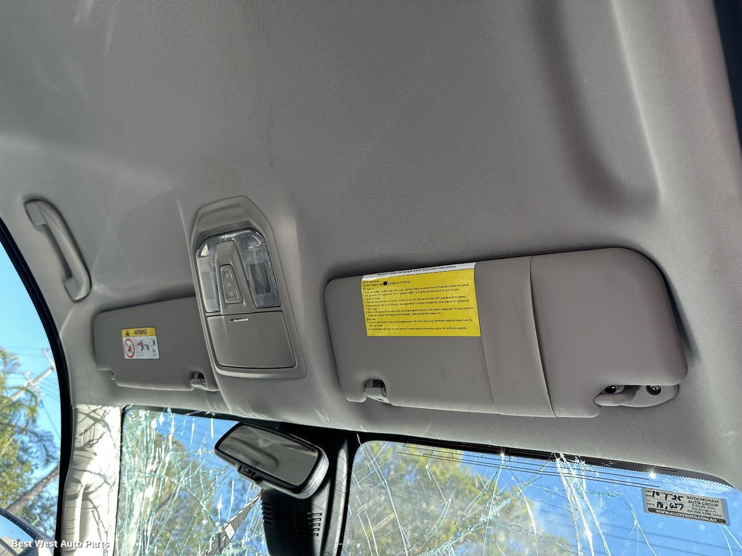 2023 LDV T60 Sunvisor