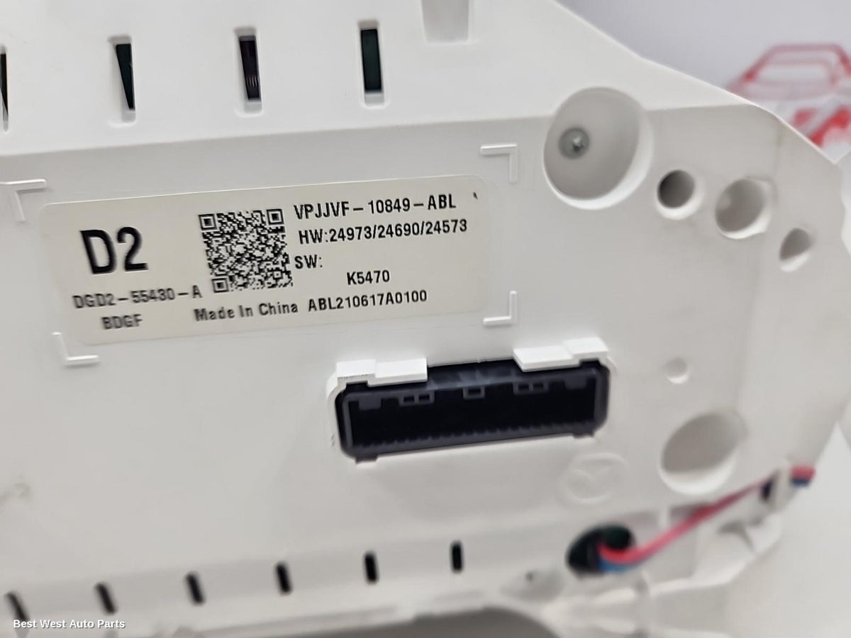 2021 MAZDA 3 Instrument Cluster
