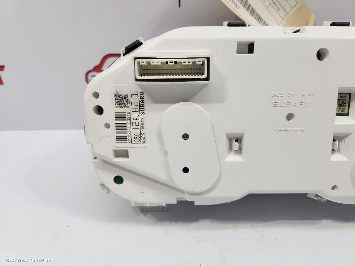2014 SUBARU IMPREZA Instrument Cluster