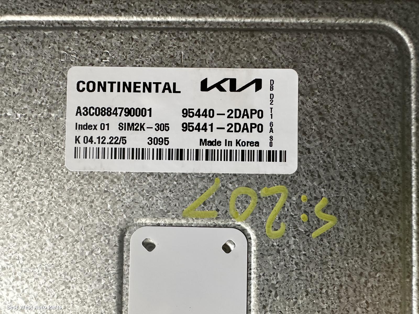 2023 KIA CERATO Ecu