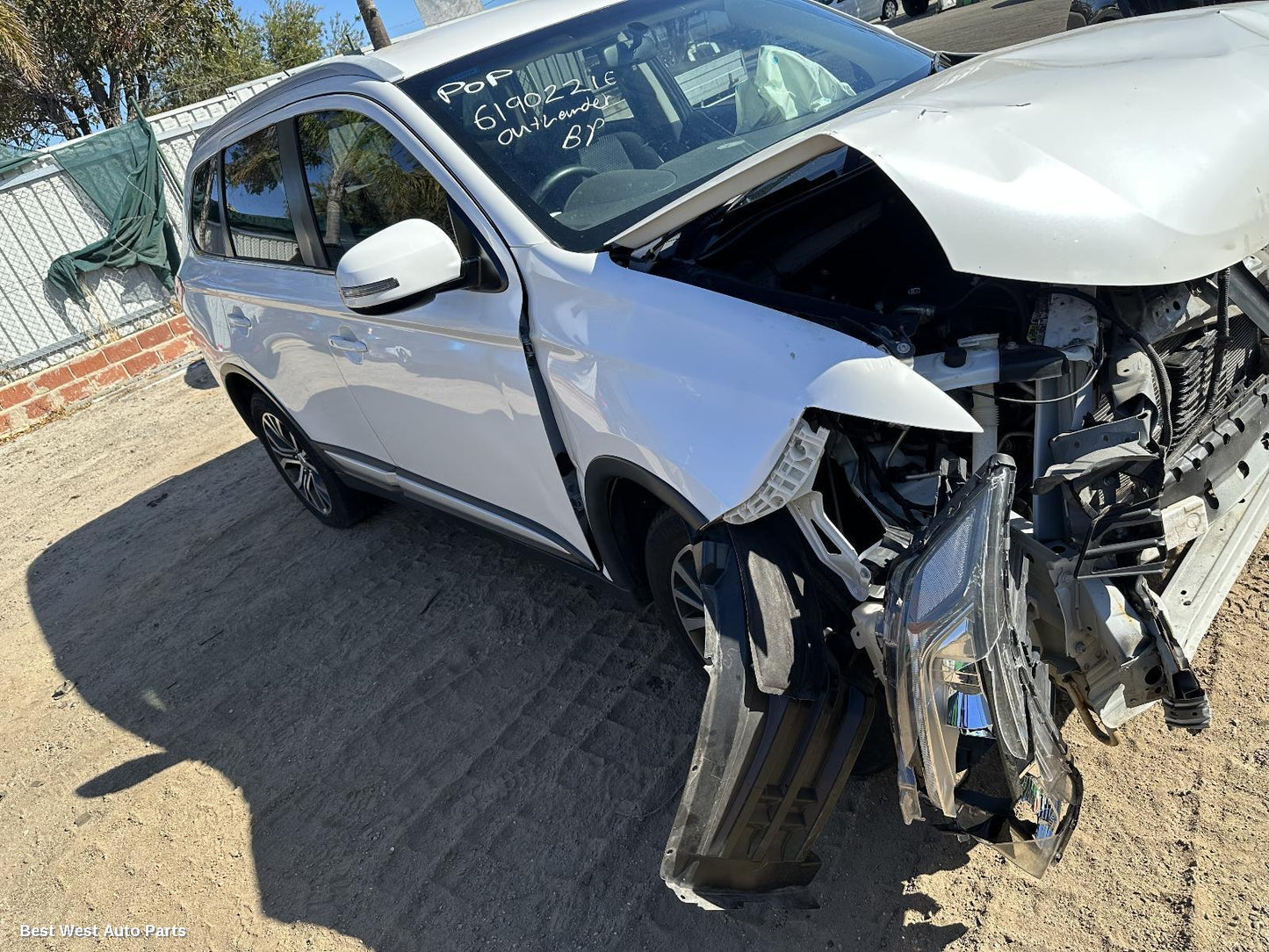 2015 MITSUBISHI OUTLANDER R/Bar Bracket/Reinfo