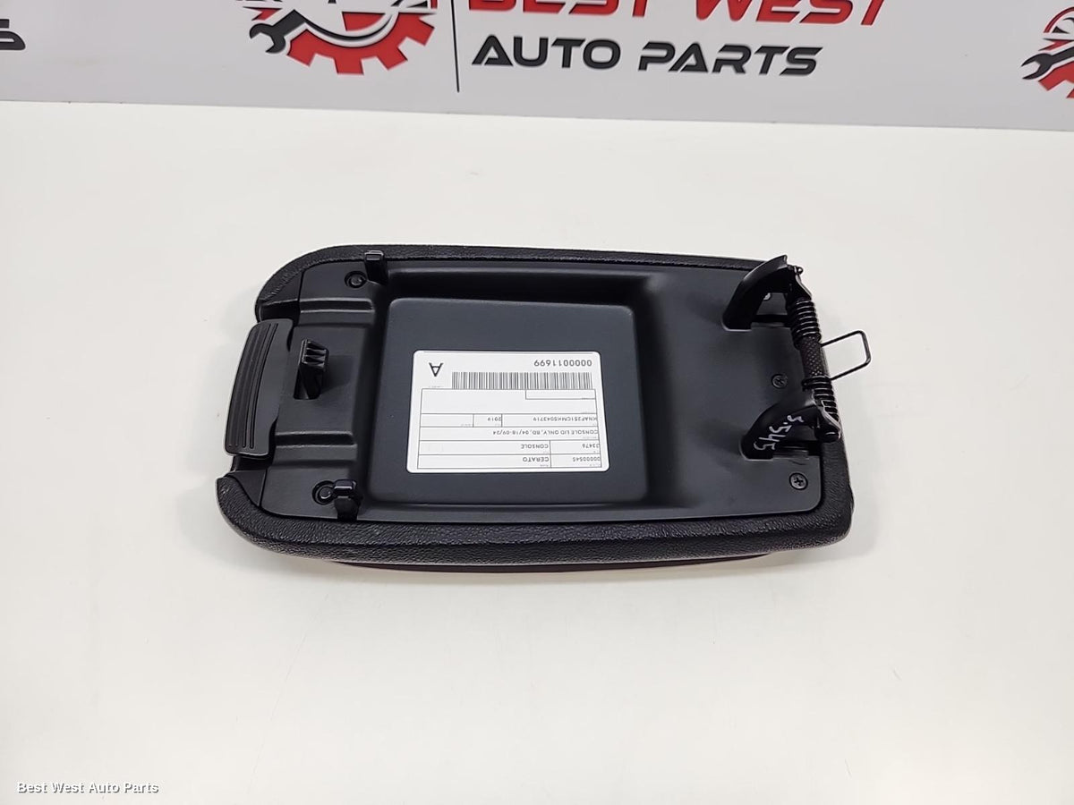 2019 KIA CERATO Console