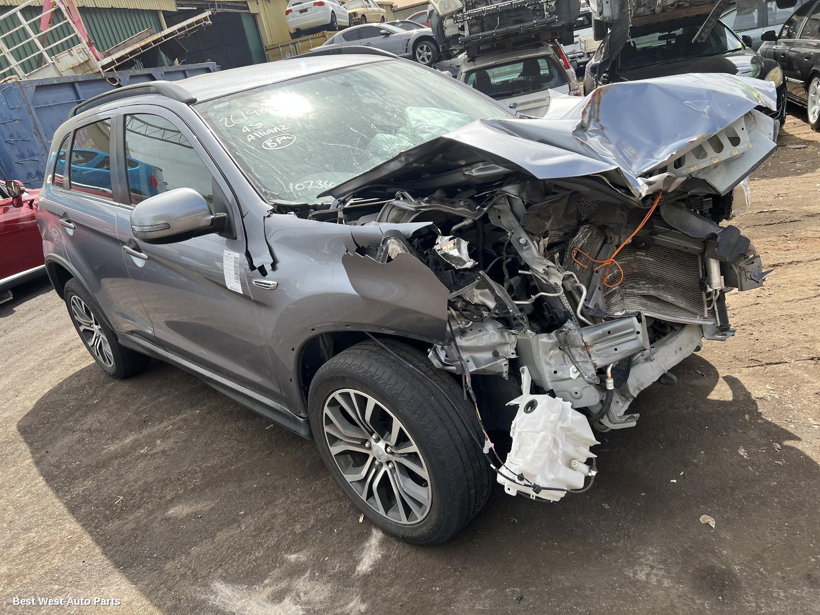 2016 MITSUBISHI ASX Right Front Door Window