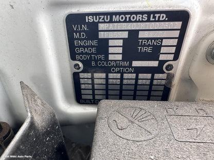 2020 ISUZU DMAX Particulate Filter/Dpf