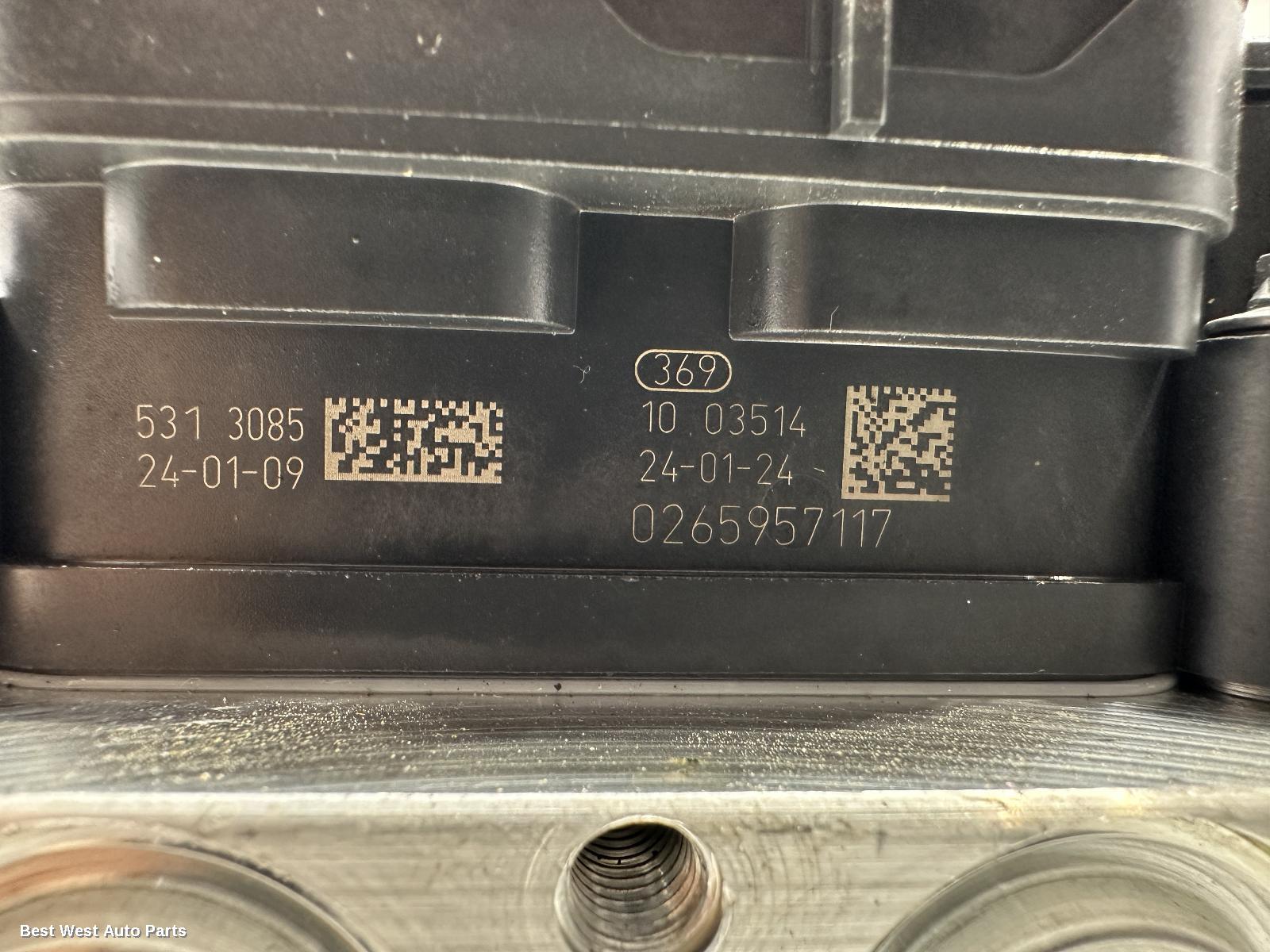 2022 TOYOTA COROLLA Abs Pump/Modulator