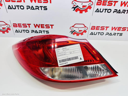 2013 OPEL INSIGNIA Left Taillight