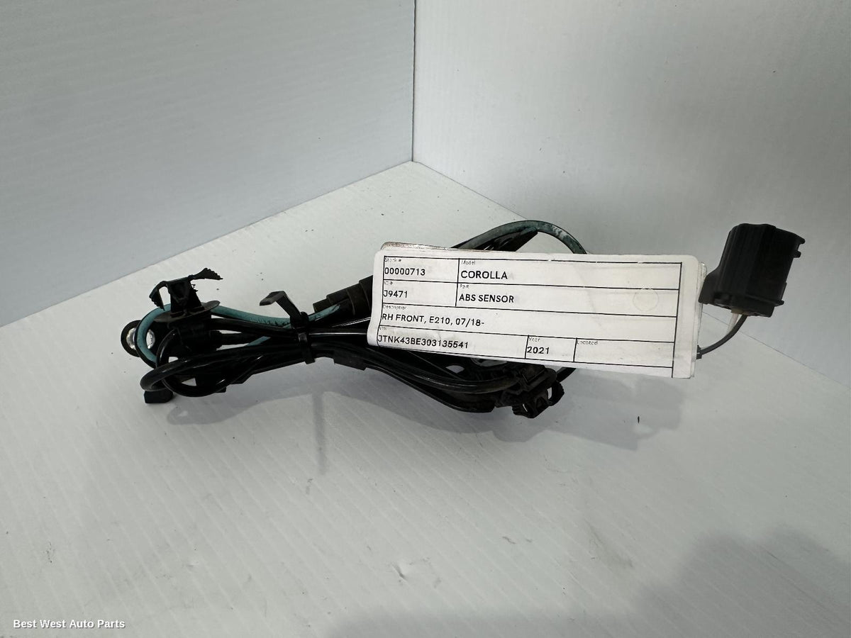 2021 TOYOTA COROLLA Abs Sensor
