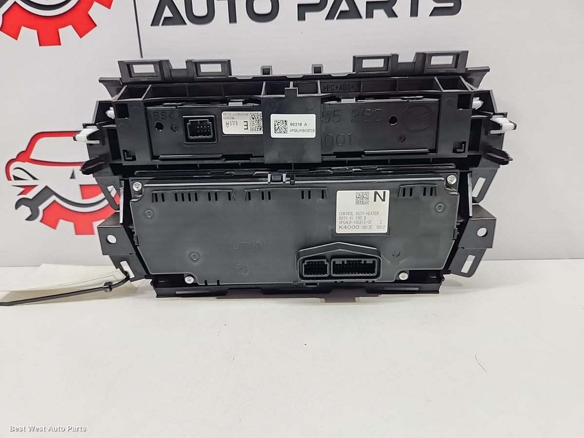 2018 MAZDA 3 Heater/Ac Controls