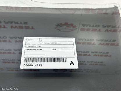 2024 MG HS Left Rear Door Window