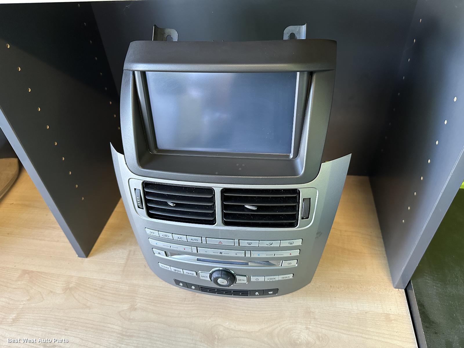 2013 FORD TERRITORY Radio/Cd/Dvd/Sat/Tv