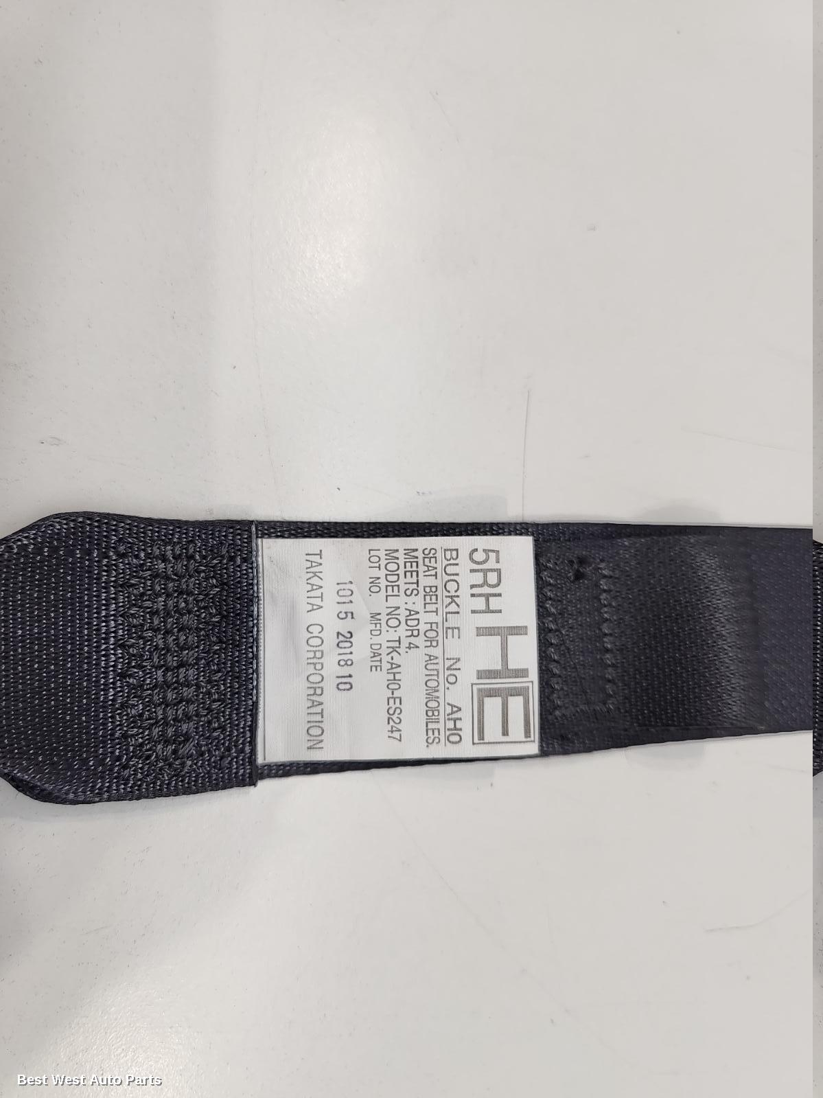 2018 SUBARU XV Seatbelt/Stalk