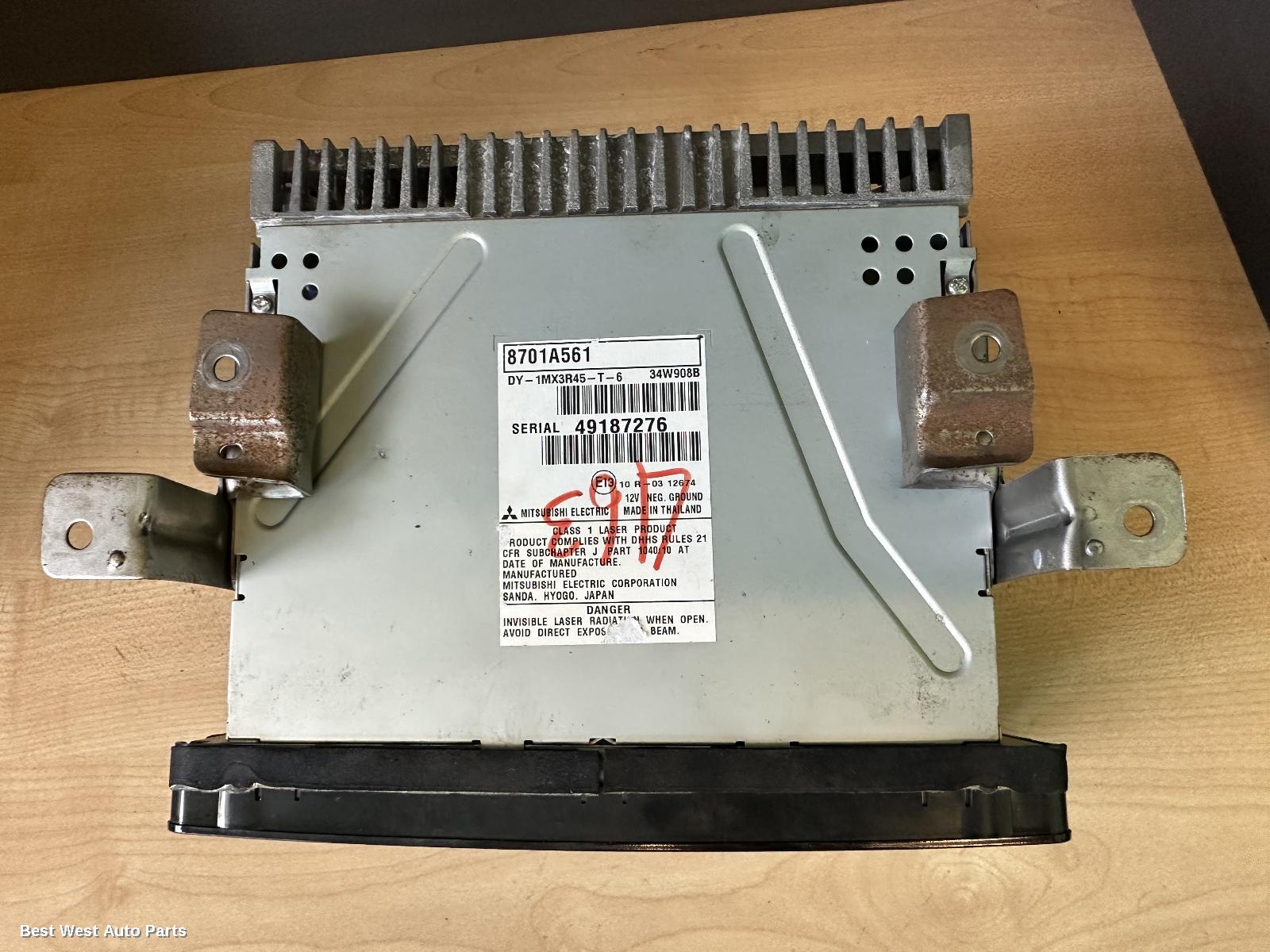 2015 MITSUBISHI TRITON Radio/Cd/Dvd/Sat/Tv