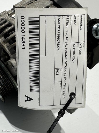 2023 SUZUKI VITARA Alternator